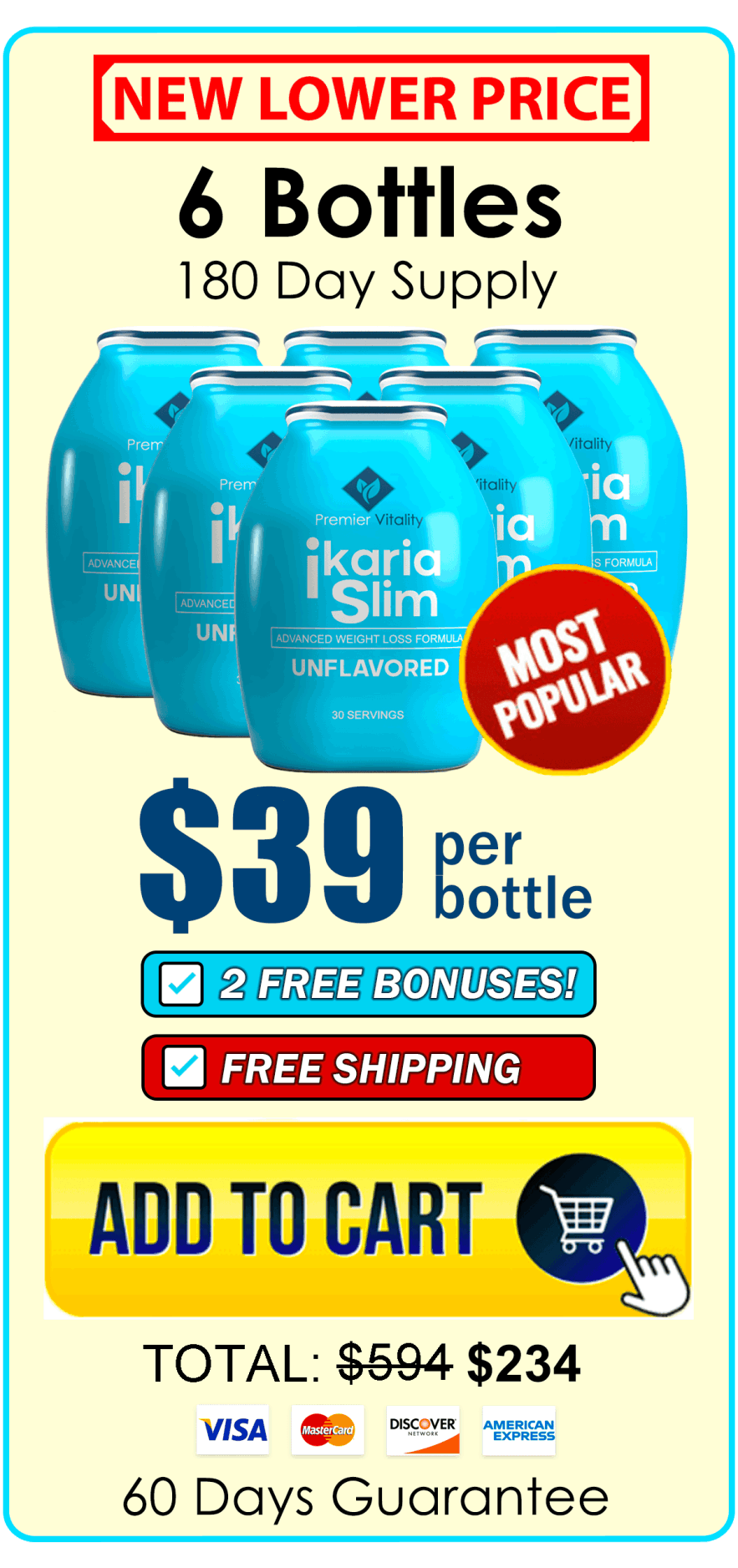  IkariaSlim 6 bottle